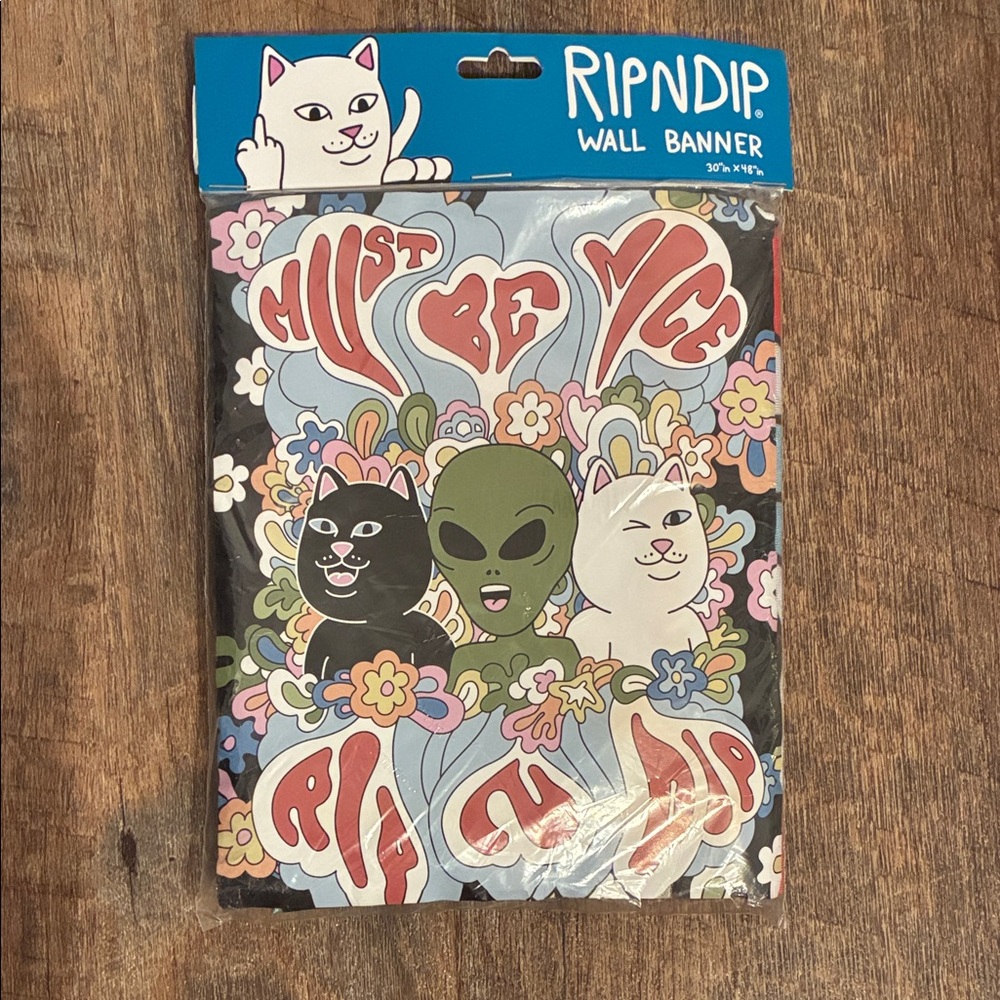 Ripndip Must Be Nice Tapestry - Black, Green, White